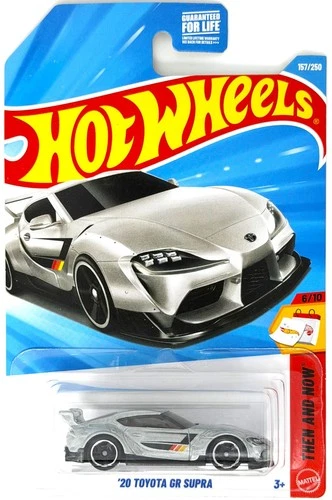 2026 HOT WHEELS GRAY '20 TOYOTA GR SUPRA 6/10 THEN AND NOW 157/250