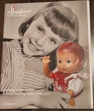 1996 EFFANBEE Doll Co. Catalog & Price List   Patsy  Skippy  Geo Burns  Perfect!