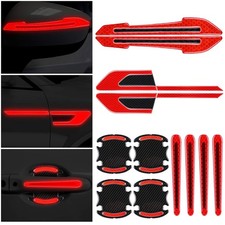12 Pieces Reflective Car Stickers Set Rearview Mirror Reflective Warning Sticker
