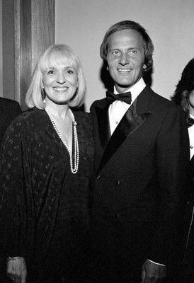 Pat Boone Shirley Boone Easter Seal Black White Ball Hyatt Regency- Old Photo