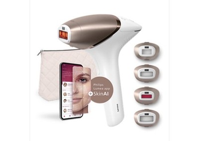 Philips Lumea IPL 9000 Series IPL Haarentfernungsgerät mit SenseIQ (BRI955/01)