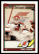 1991-92 Topps Chris Terreri New Jersey Devils #422