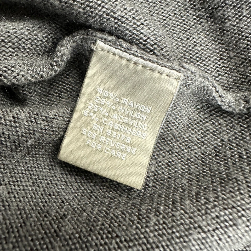 Top túnica Joan Vass Lagenlook para mujer talla XL gris cápsula minimalista contemporánea Foto 4 de 4