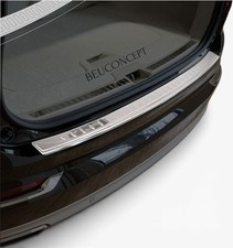 For Vw Tiguan Allspace 2 Stainless Steel 2016-2024 Chrome Rear Bumper Protector