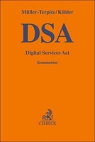 Ralf MüLler-Terpitz / Digital Services Act. DSA9783406798788