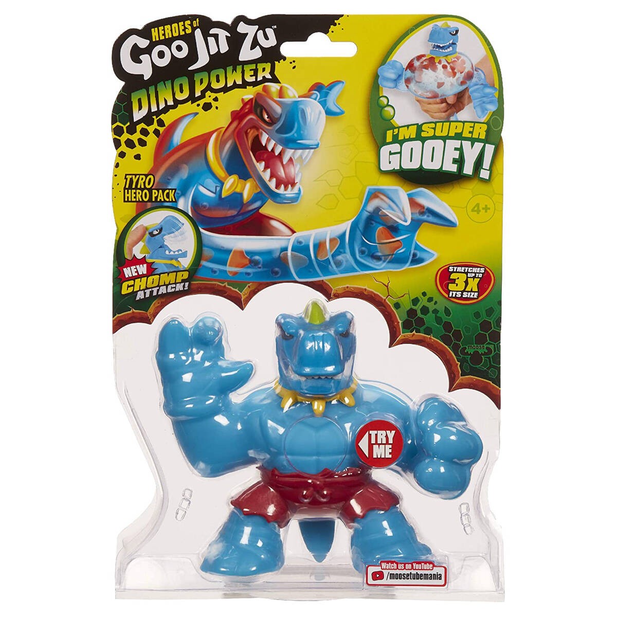 Heroes of Goo Jit Zu | Dino Series 3 & 4| Dino & X-Ray | Stretchy