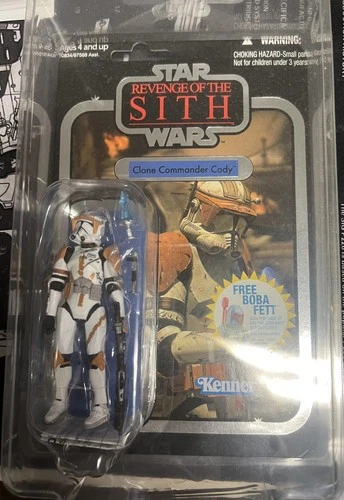 2010 Clone Commander Cody STAR WARS Vintage Collection VC19 FOIL