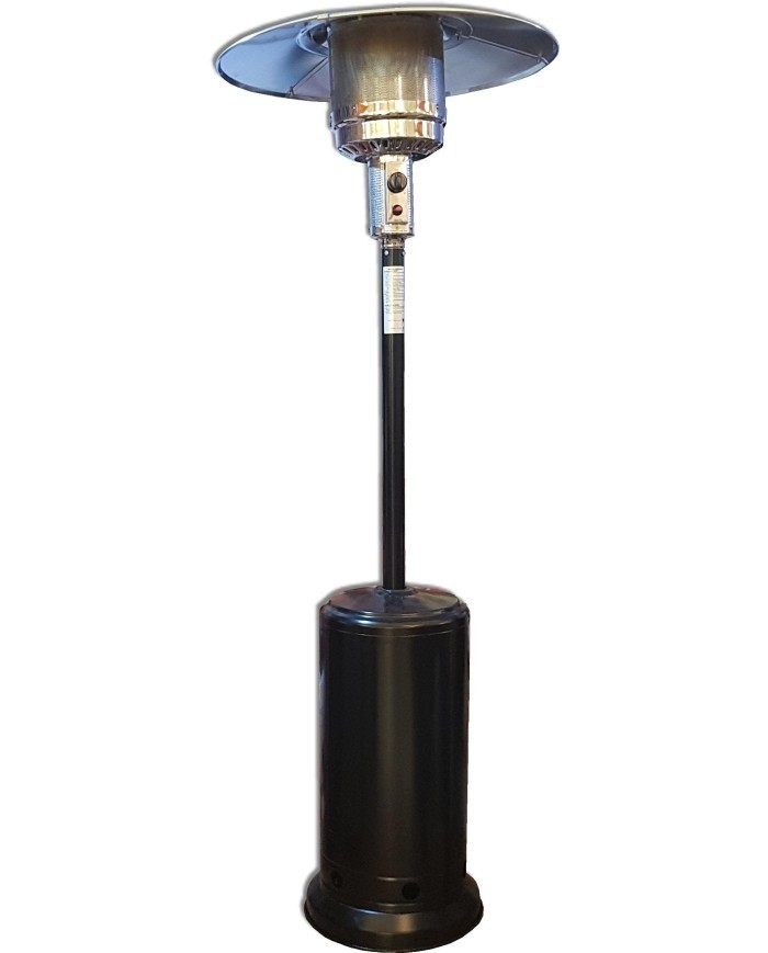 Riscaldatore da Esterno Larel NERA | Design a Fungo Gas GPL 13.5kW