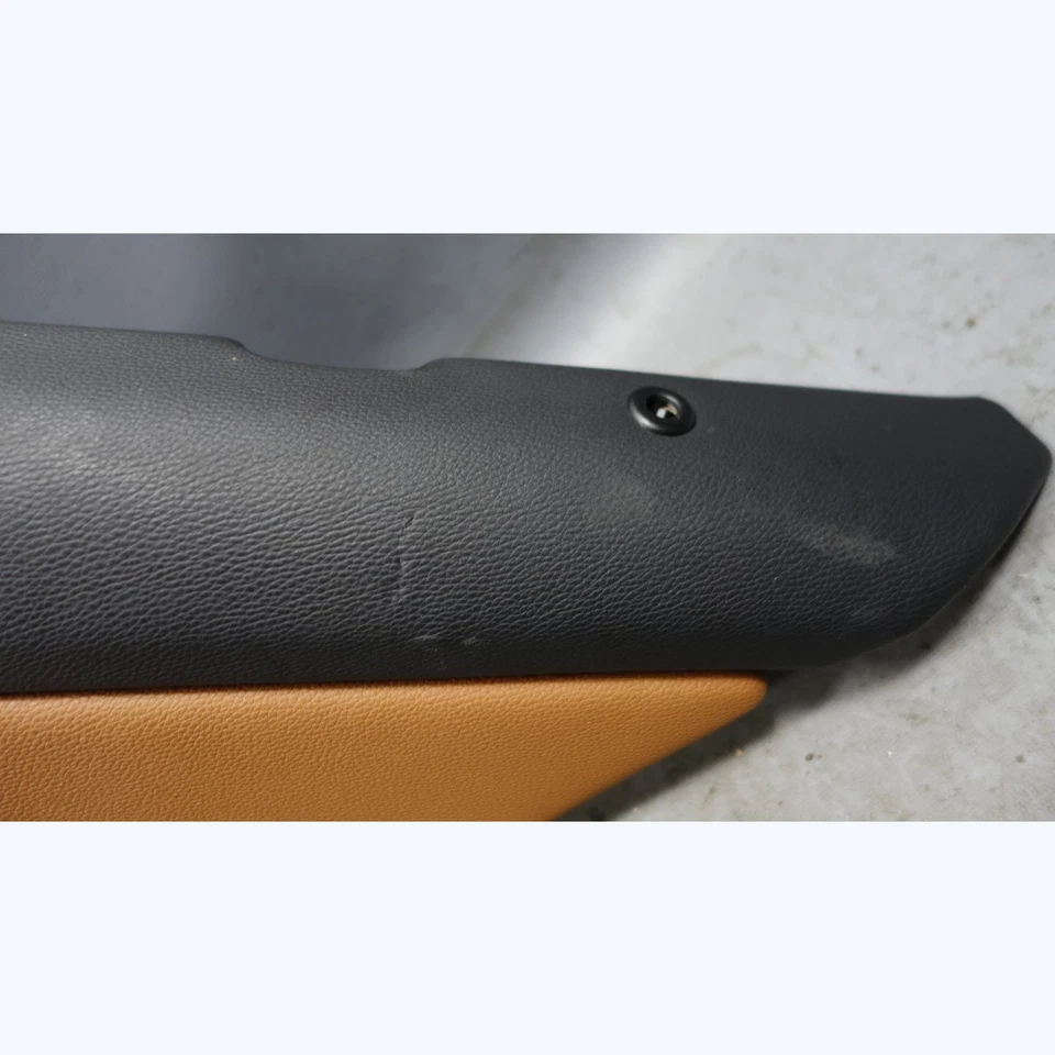 BMW E90 E91 2009-2012 serie 3 4 puertas paneles interiores traseros sillín marrón OEM Foto 4 de 4