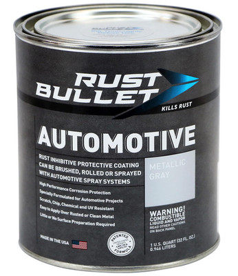 Automotive - Metallic Gray - 1 Quart - Rust Inhibitor & Protective Coating for C
