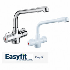 Bristan Kitchen Taps Promotion Deals Manhattan-Chrome-White-Brushed Nickel-WRAS