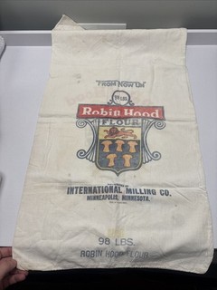 Robin Good Flour 98lb Flour Sac Minneapolis Minnesota International Milling Co