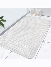 Extra Large Shower Mat, 47.2 x 31.5 Inch Non Slip Shower Mats for Inside Show...