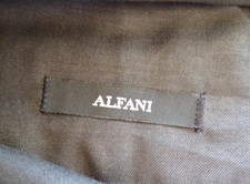 ALFANI Pleated Front Tuxedo Pants w Satin Side Stripes 40" W 32" L 100 wool