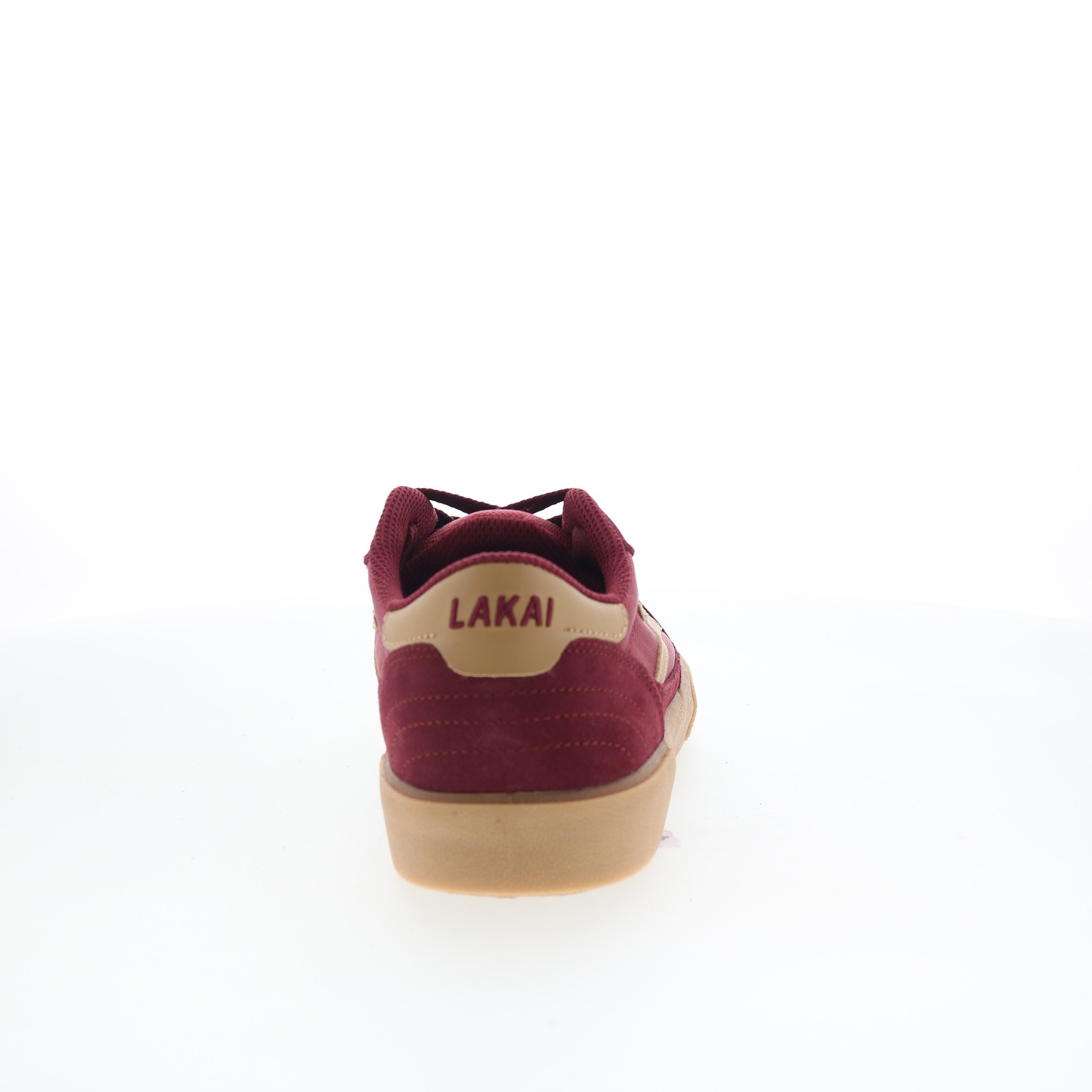 Lakai Cambridge Mens Red Suede Lace Up Skate Inspired Trainers Shoes image 7