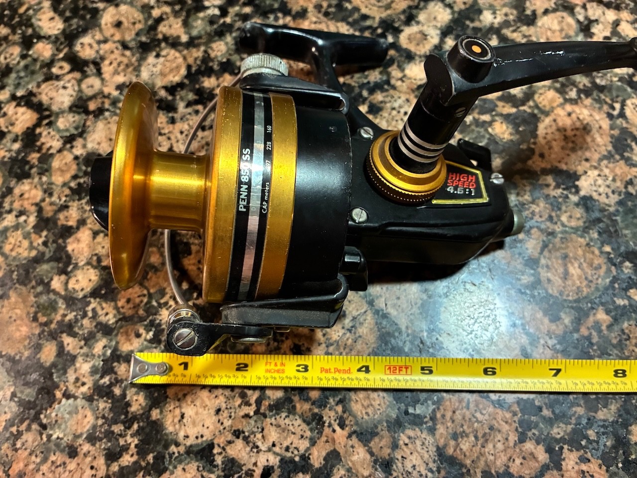 Vintage Penn 850SS Spinning Reel Made in USA