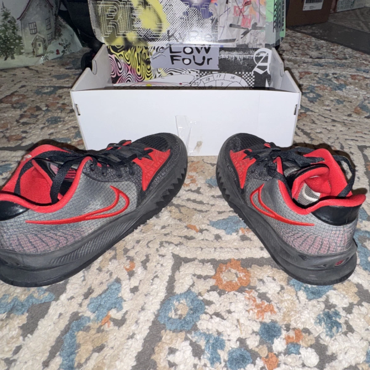 Las mejores ofertas en Nike Kyrie 4 Low Bred | eBay