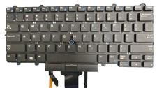 6NK3R Dell Latitude 14 inch 5490 7490 Laptop US Backlit Keyboard 06NK3R
