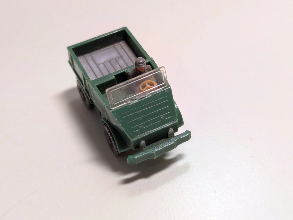 Wiking Unimog offen Typ 3 (1962 / 63), diamantgrün, GK 370/5, Saure 478/3, schön - Bild 2 von 4