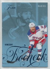 2025-26 Flair Hockey Vincent Trocheck Blue Ice 06/49 #88 New York