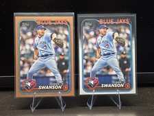 2024 Topps Update Erik Swanson Gold #/2024 #US312 Card LOT  OF (2)