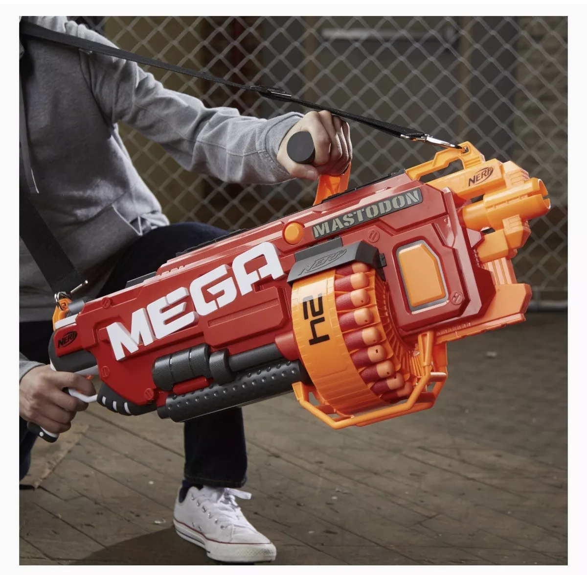 NERF MEGA MASTODON!! The Biggest Nerf 