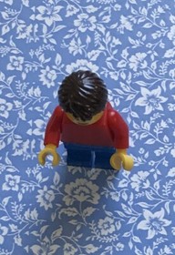 LEGO Creationary 3844 Mini Minifig Figure Replacement Part Piece EUC C16-3 