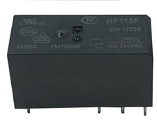 HongFa HF115F-024-1ZS3B 24VDC Power Relay 8 Pins 16A 250VAC