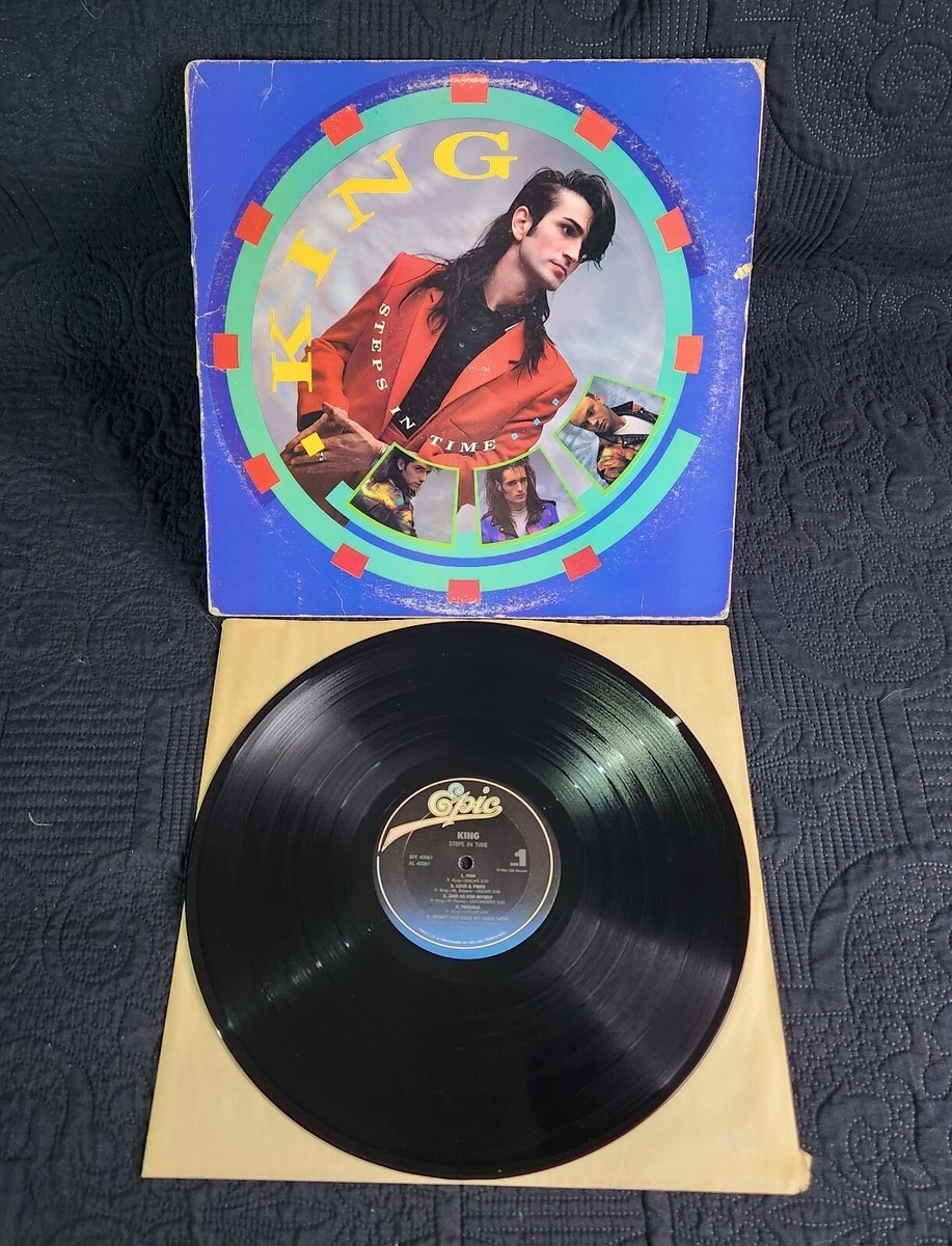 King Steps In Time レコード KING - STEPS IN TIME (VG+) 1984 VINYL RECORD ALBUM LP | eBay