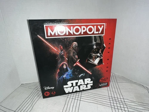 Monopoly: Disney Star Wars Dark Side Edition Board Game - Sealed Never Opened