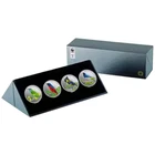 2020 Pamp MMTC WWF Conserve Series: Birds - 4 x 1 oz Colorized Silver Round