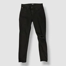Hudson Jeans Women's Black Natalie Super Skinny Jeans Pants Size 28