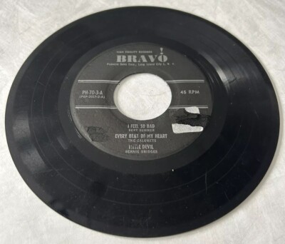 45 RPM Record Various Artists : Bravo High Fidelity Records