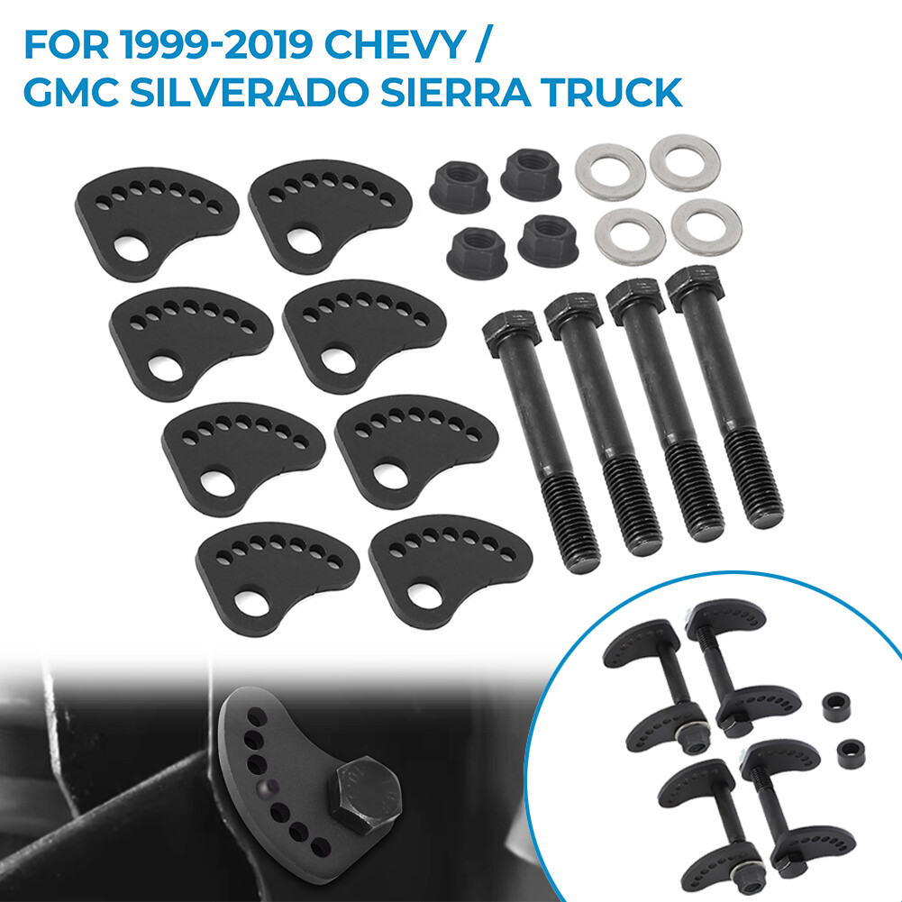 Upper Control Arm Camber/Caster Cam Bolt Lock Kit For 1999-2019 Chevy Silverado/GMC Sierra - View #2