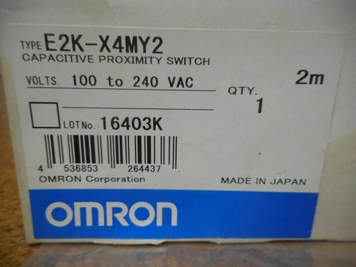 OMRON E2K-X4MY2 Proximity Sensors E2KX4MY2 New In Box Free Shipping 1PC - Picture 1 of 4