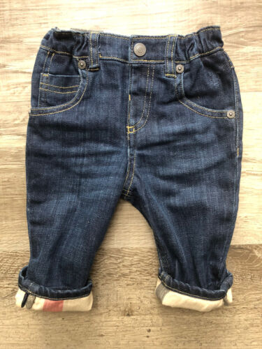 BURBERRY 5 poches jeans maison à carreaux menottés taille 6 m 68 cm - Photo 1/12