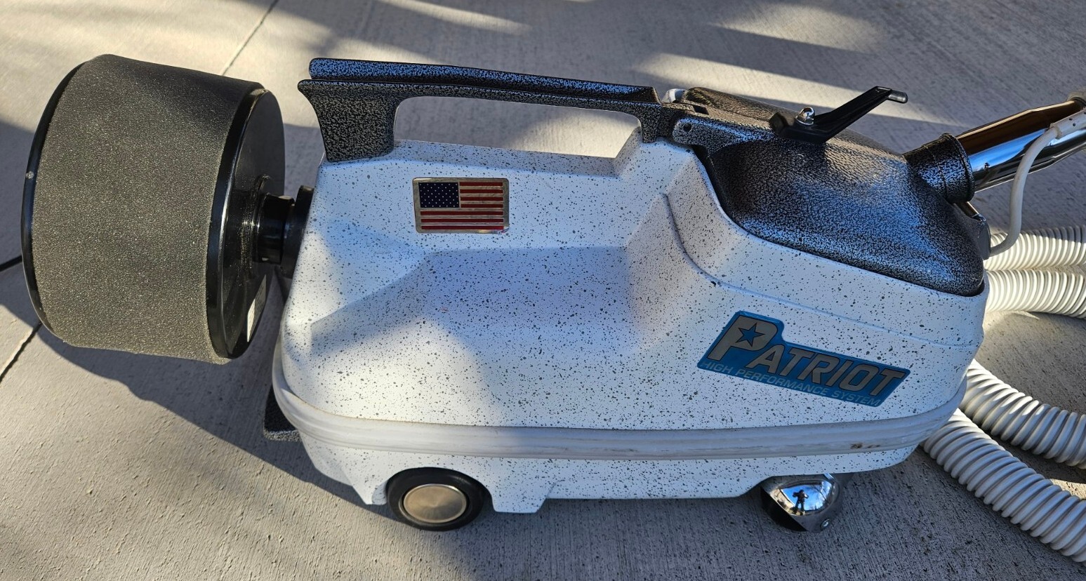 PATRIOT Home Defense System HEPA Canister Vacuum Cleaner ET 350e Medik