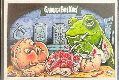 2020 GARBAGE PAIL KIDS DI SECT LATE TO SCHOOL PANO SKETCH CARD BY Darrin Pepe - Picture 3 of 5