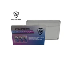Pokemon Acrylic 2,3,4 or 5 Booster Pack Frame Display Case Magnet Locks