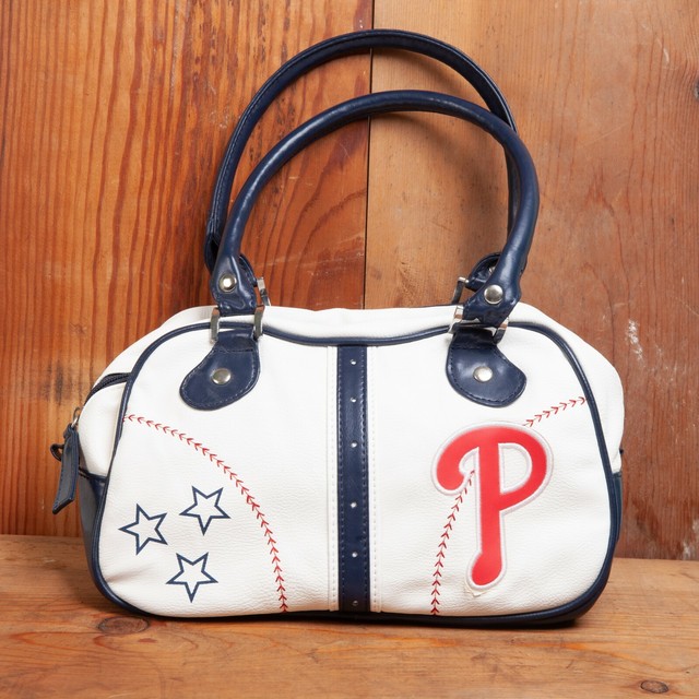 Philadelphia Phillies Baseball Handbag Purse Duffel White Blue Trim eBay