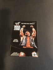 wwf warzone n64 Manual
