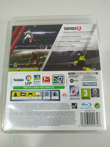 Fifa 11 EA Sports Kaka Iniesta - PlayStation 3 PS3 Sony Spain - 2T - Picture 2 of 4