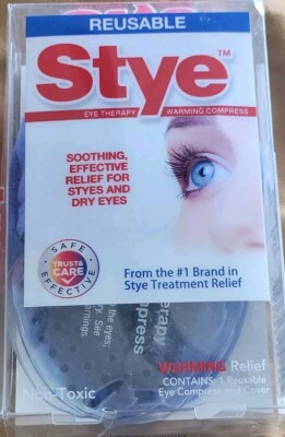 Stye Eye Therapy Reusable Warming Compress, Relief for Styes and Dry Eyes 