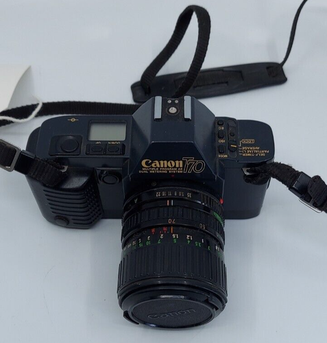 Canon T70 Multiple Program AE Film Camera - Picture 2 of 6