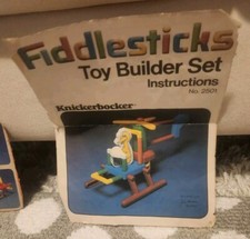 Fiddlesticks Toy Builder Set - Knickerbocker - N. 2501 with Big Bird