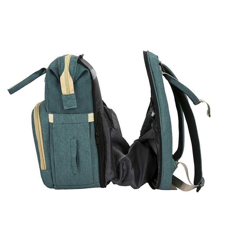 Bolsa para cuna de pañales | Mochila para cambiador de bebé MAICAIS | Verde Foto 4 de 4