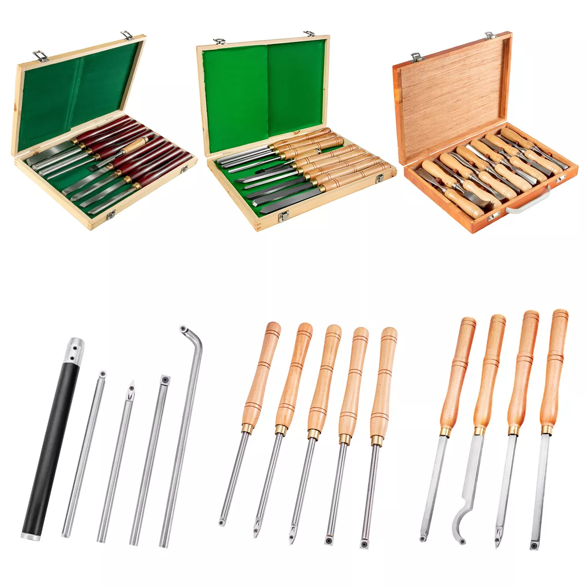 Wood turning sale tool set
