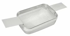 4" x 3" x 1-1/2" Stainless Steel Fine Mesh Ultrasonic Jewelry Cleaning Basket