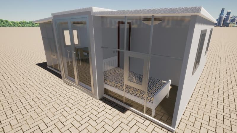 New modern prefab tiny homes for sale - $39,000.  Size 400 SQ FT. - thumbnail 12