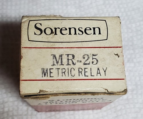 Sorensen MR-25 Compressor Control Relay 1982-86 Buick Chevy Olds 81-86 Pontiac - Picture 3 of 4